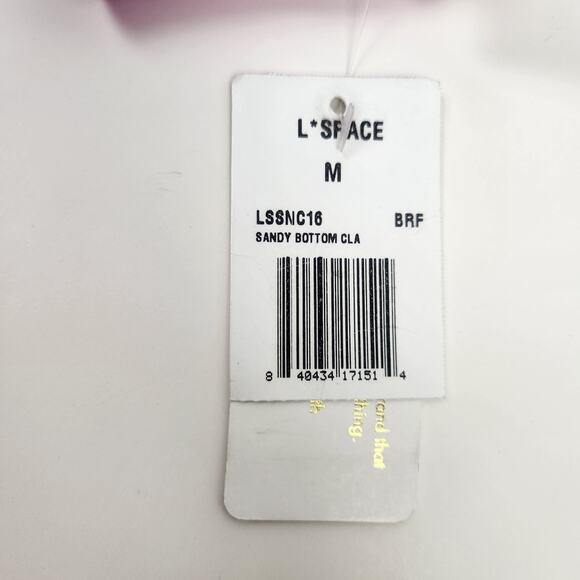 L*Space Sandy Bikini Bottom in Bright Fuchsia Pink Size Medium NWT - Picture 4 of 5